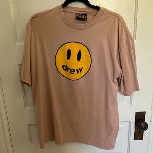 Salmon/pink drew shirt
